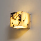 Lampada da Parete in Marmo Quadrata