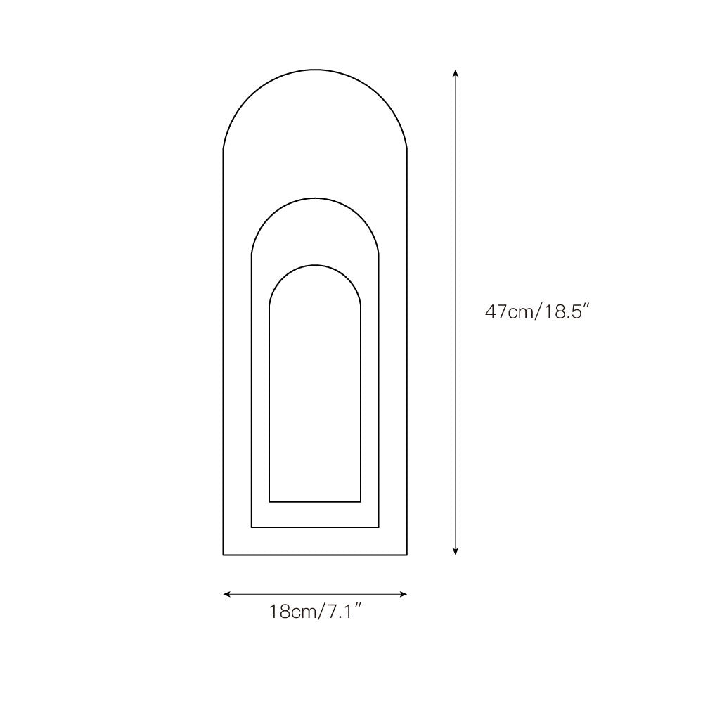 Applique in Marmo Archway