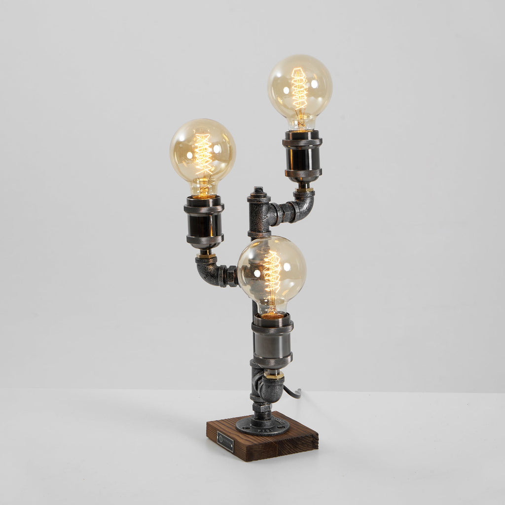 Lampada da Tavolo a Pipetta Steampunk