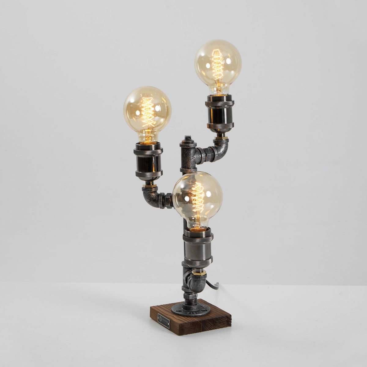 Lampada da Tavolo a Pipetta Steampunk