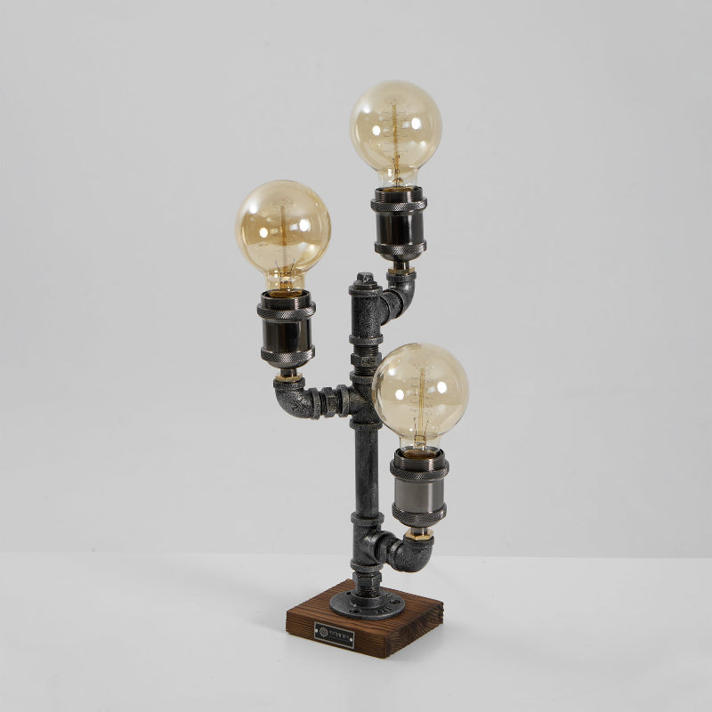 Lampada da Tavolo a Pipetta Steampunk