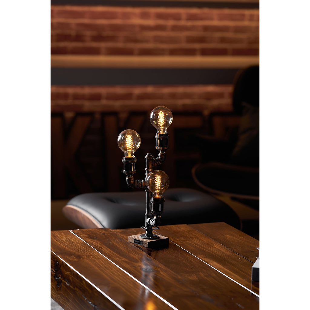Lampada da Tavolo a Pipetta Steampunk