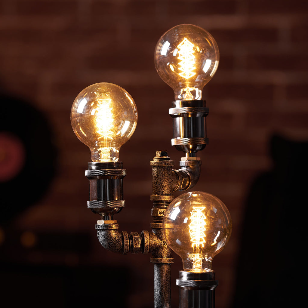 Lampada da Tavolo a Pipetta Steampunk