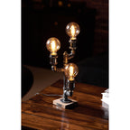 Lampada da Tavolo a Pipetta Steampunk