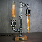 Lampada da Tavolo a Pipetta Steampunk