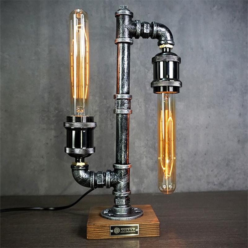 Lampada da Tavolo a Pipetta Steampunk