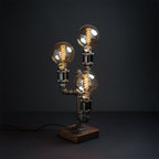 Lampada da Tavolo a Pipetta Steampunk