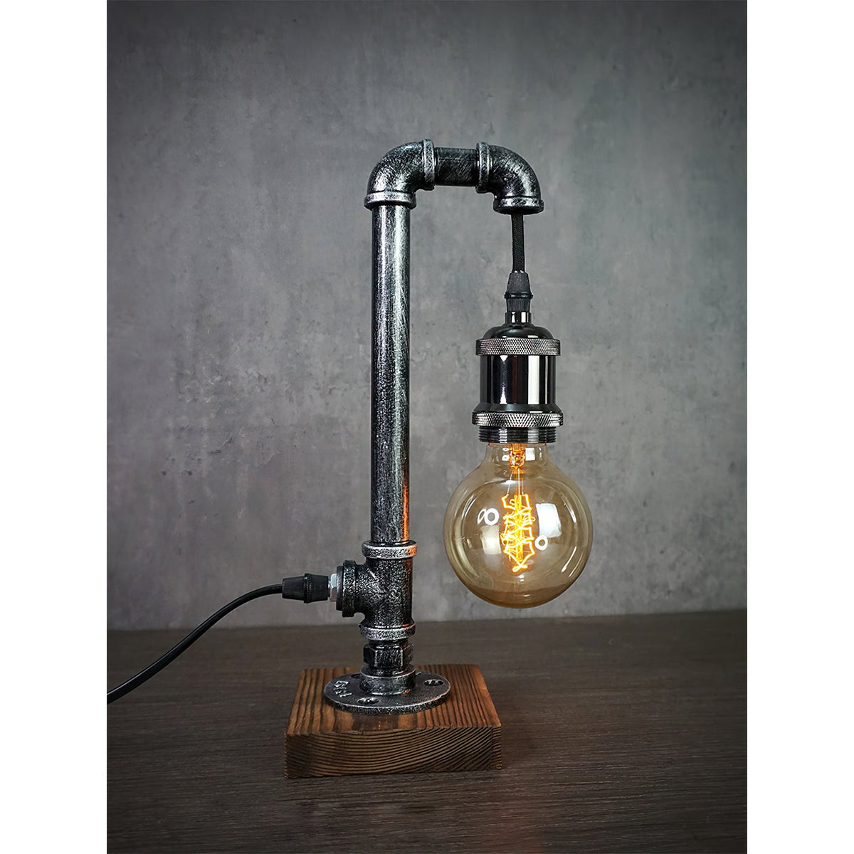 Lampada da Tavolo a Pipetta Steampunk