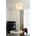 Lampada da soffitto a pieghe Stefanie