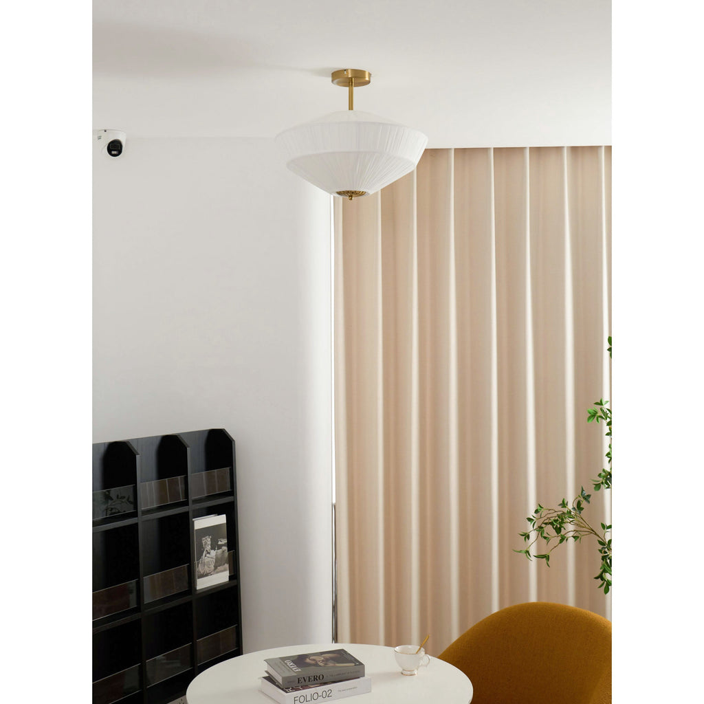 Lampada da soffitto a pieghe Stefanie