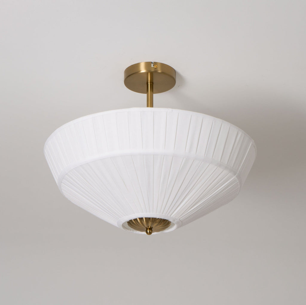 Lampada da soffitto a pieghe Stefanie