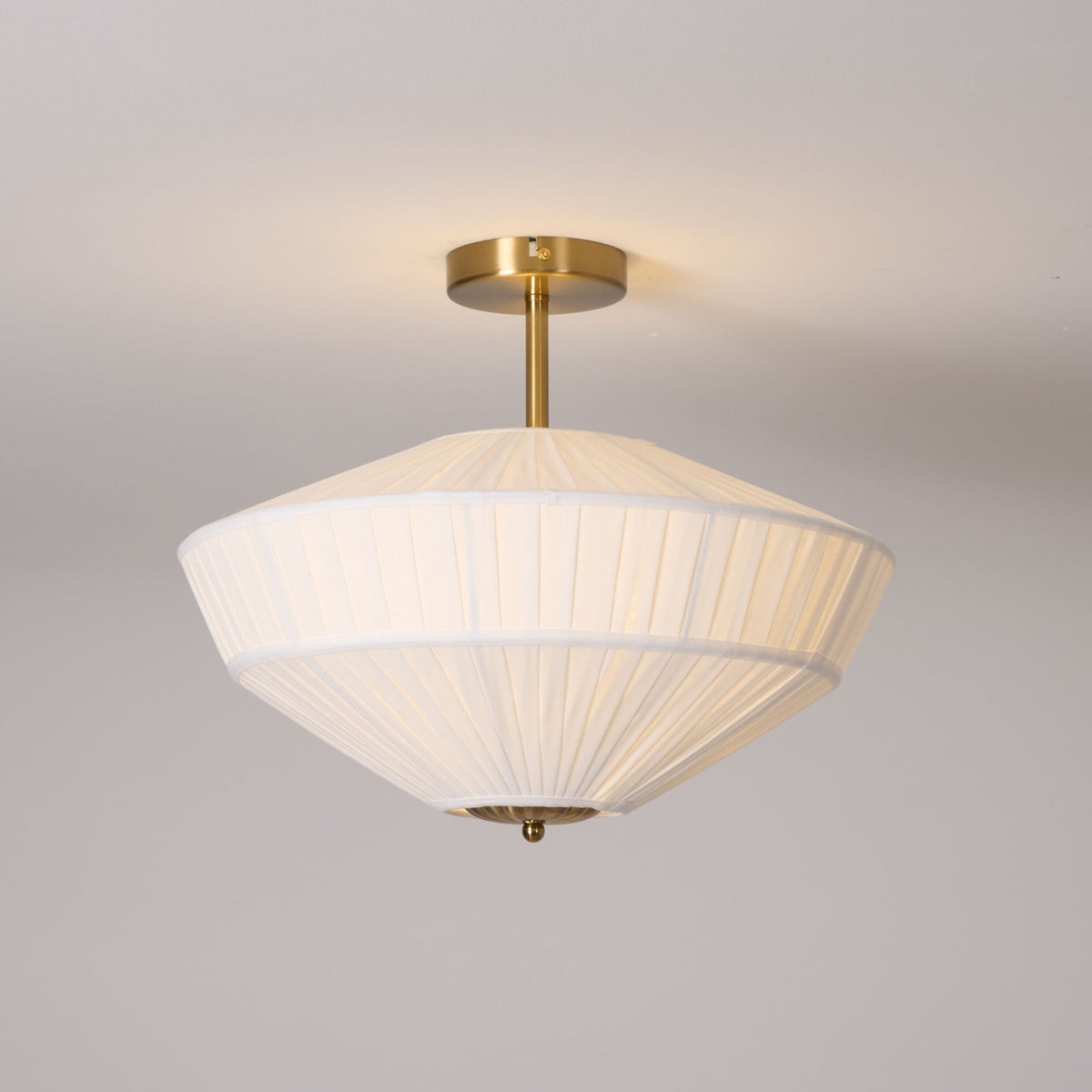 Lampada da soffitto a pieghe Stefanie