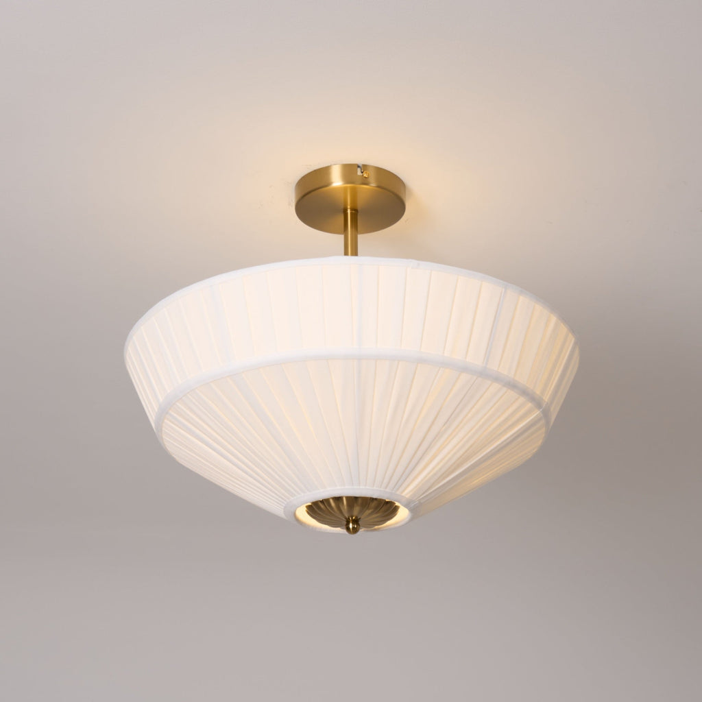 Lampada da soffitto a pieghe Stefanie