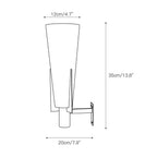 Lampada da Parete in Vetro Moderna Nordica Minimalista Vatalel