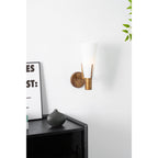 Lampada da Parete in Vetro Moderna Nordica Minimalista Vatalel