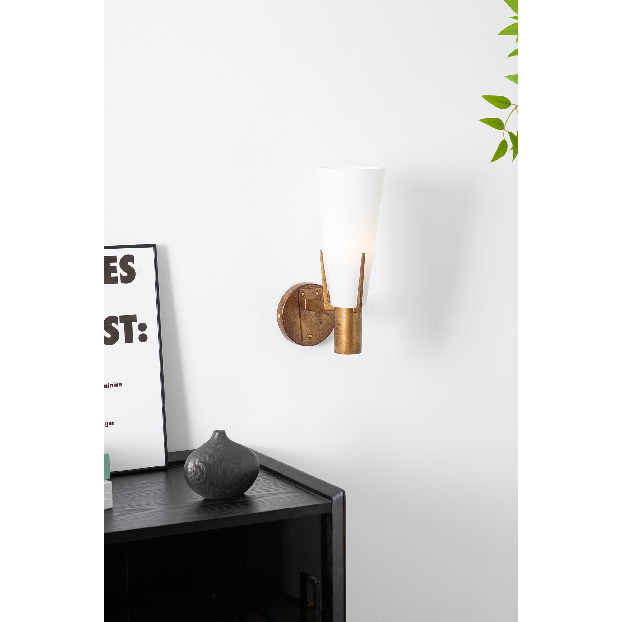 Lampada da Parete in Vetro Moderna Nordica Minimalista Vatalel