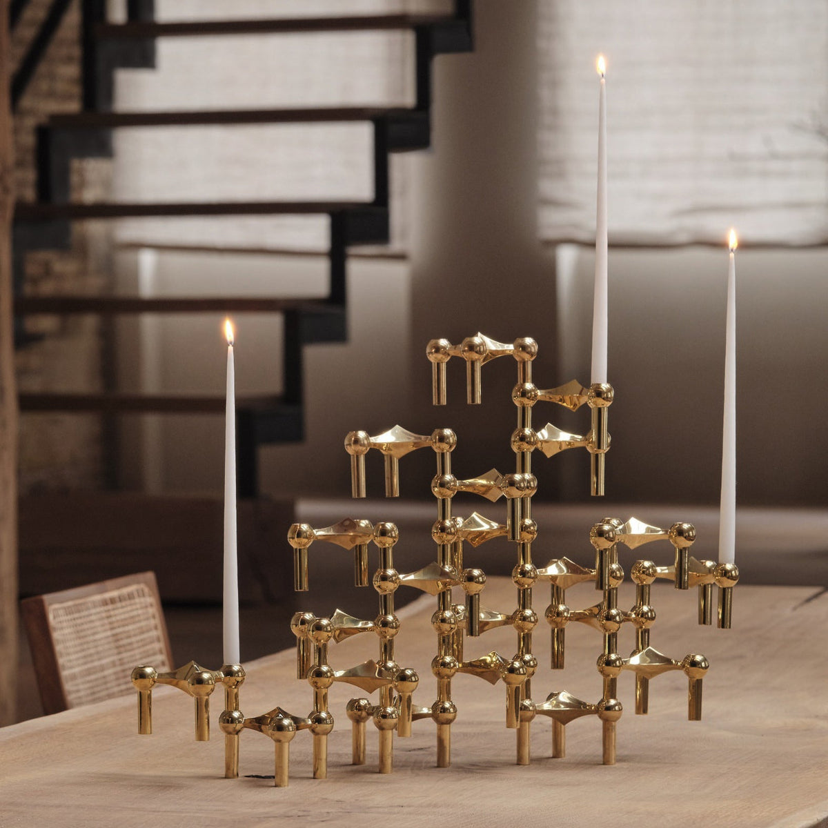 Stoff Nagel - candelabro