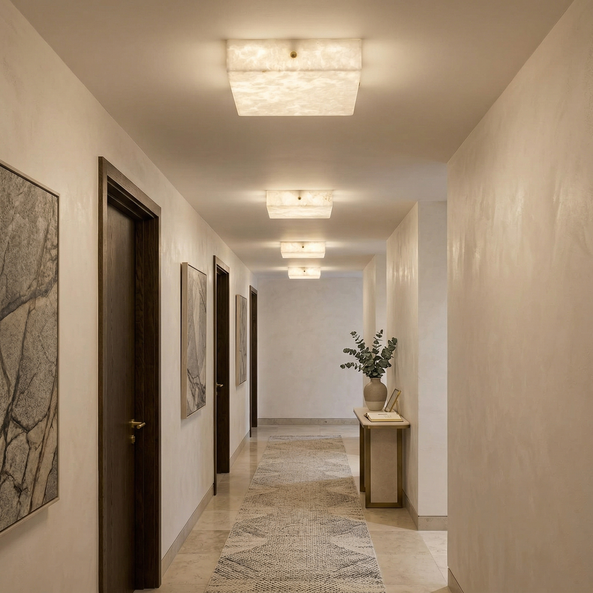 Lampada da soffitto Alabastro Flushmount