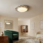 Lampada da soffitto Emma in marmo
