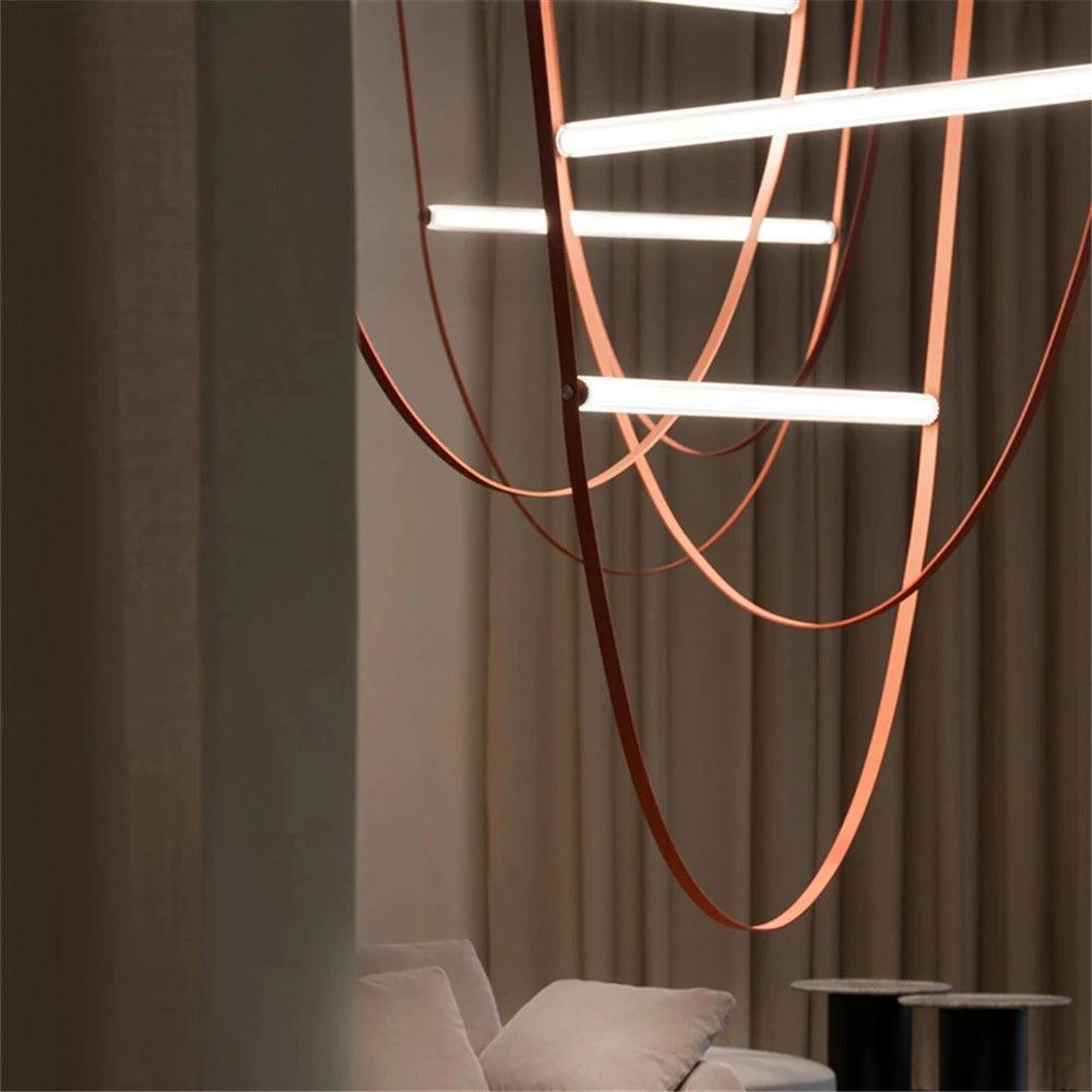 Lampada a sospensione Tracer Belt