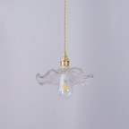 Lampada Elegante con Fiore di Ibisco