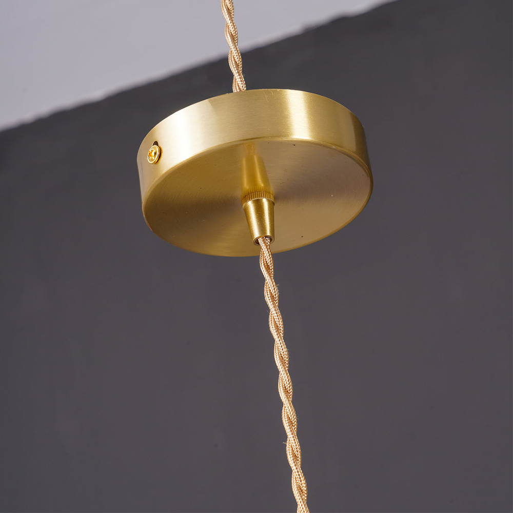 Lampada Elegante con Fiore di Ibisco