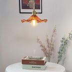 Lampada Elegante con Fiore di Ibisco