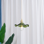 Lampada Elegante con Fiore di Ibisco