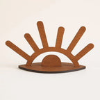 Portanelli in Legno a Forma di Sole