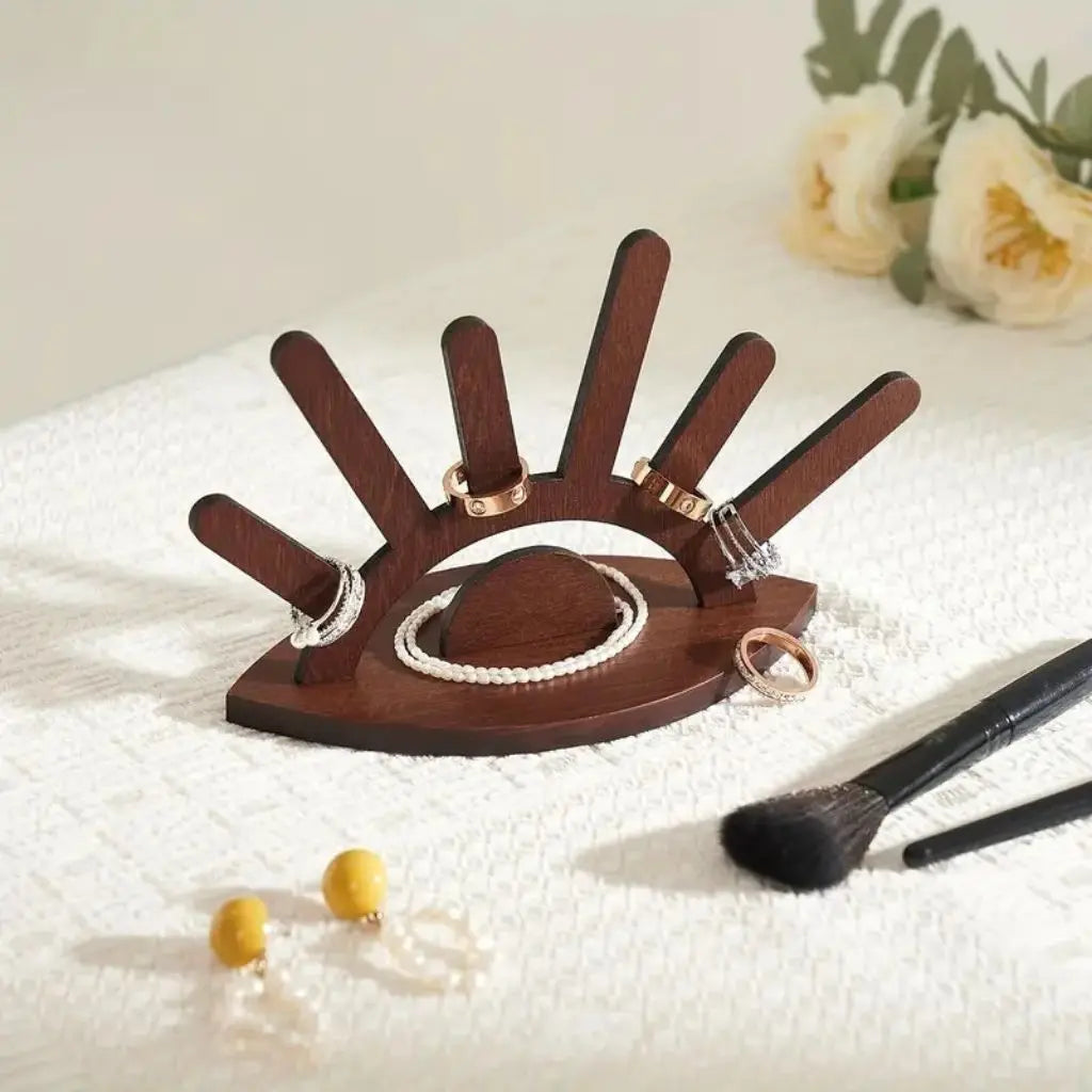 Portanelli in Legno a Forma di Sole
