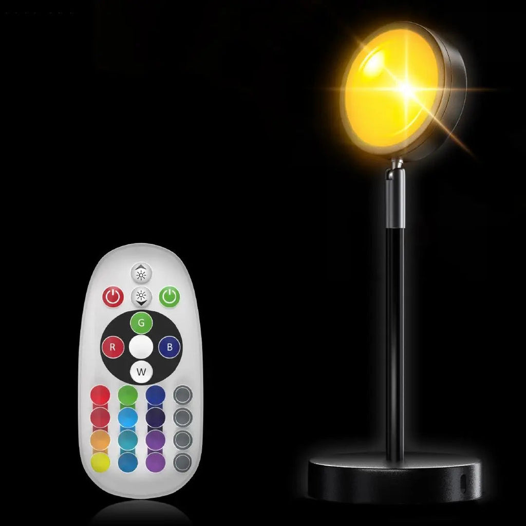 SunsetGlow - Lampada a proiezione LED per illuminazione ambientale