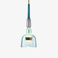 Design sospensione a LED in vetro colorato Illumy