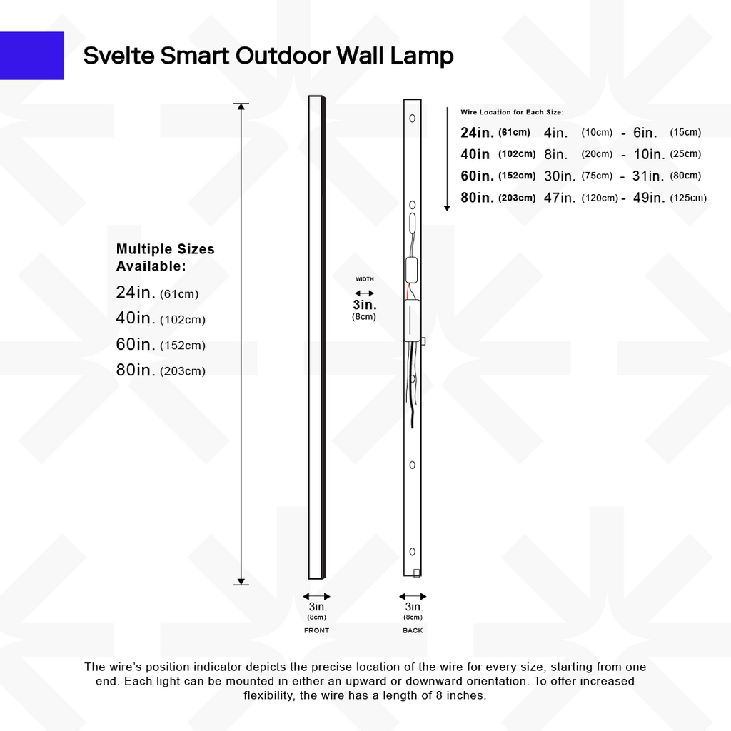 Lampada da Esterno Intelligente Svelte