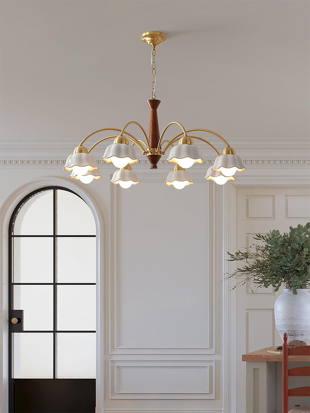 Candelabro d'Oro Svedese Moderno