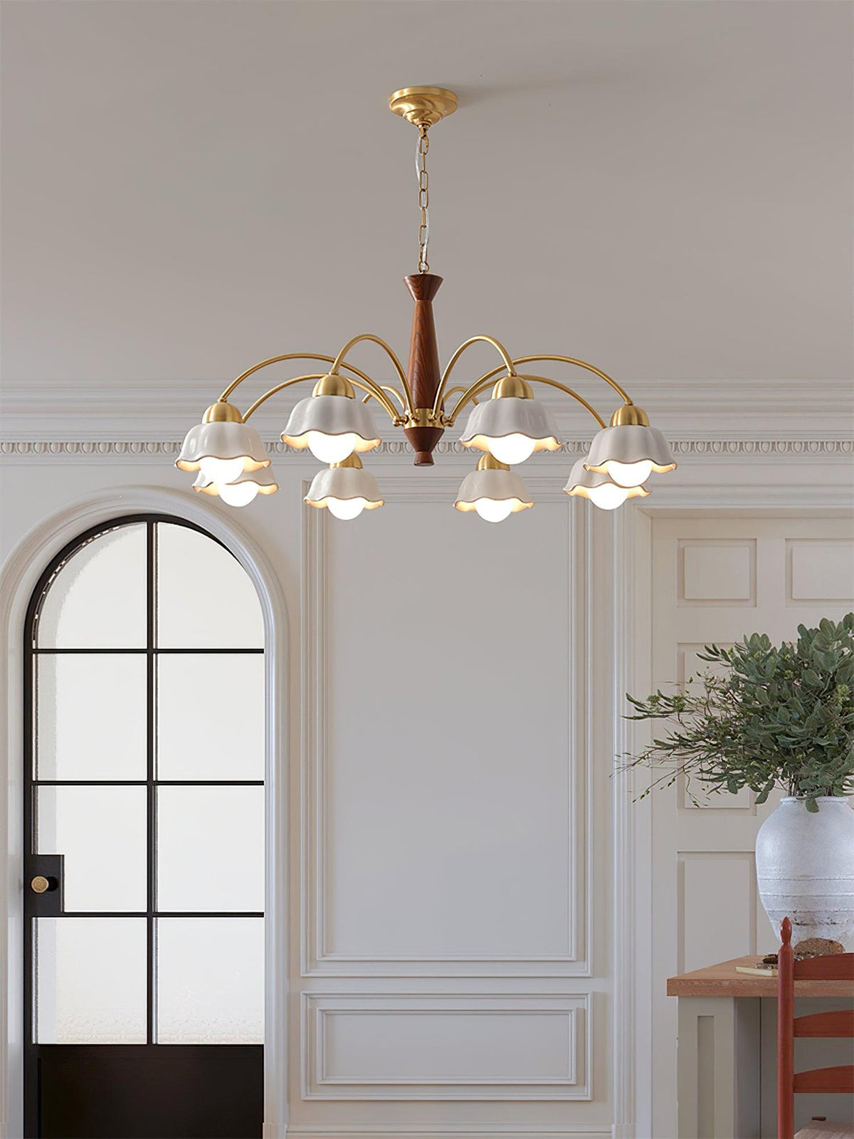 Candelabro d'Oro Svedese Moderno