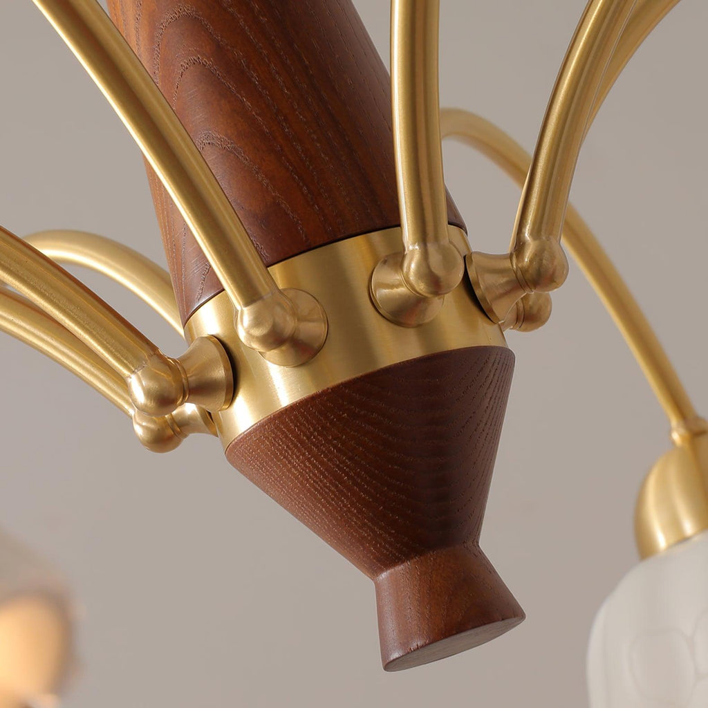 Candelabro d'Oro Svedese Moderno