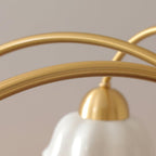 Candelabro d'Oro Svedese Moderno