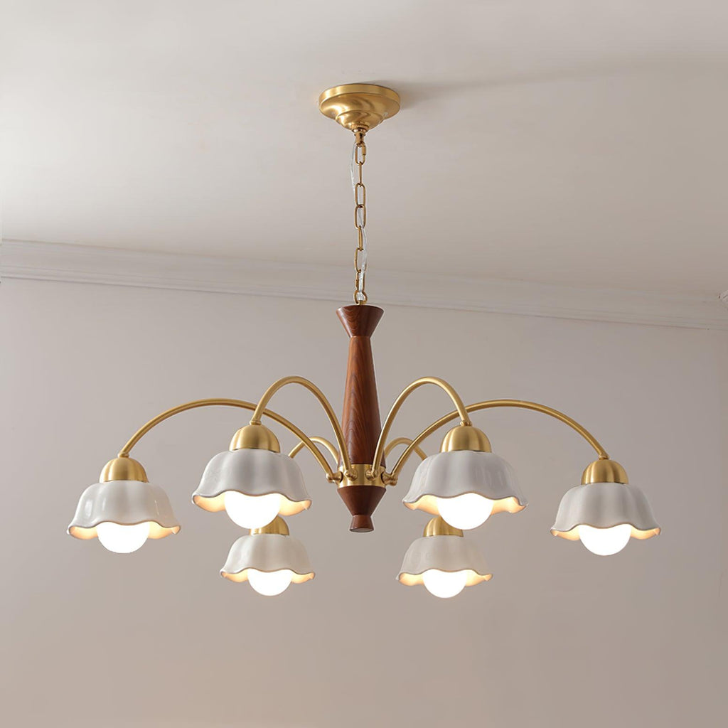 Candelabro d'Oro Svedese Moderno