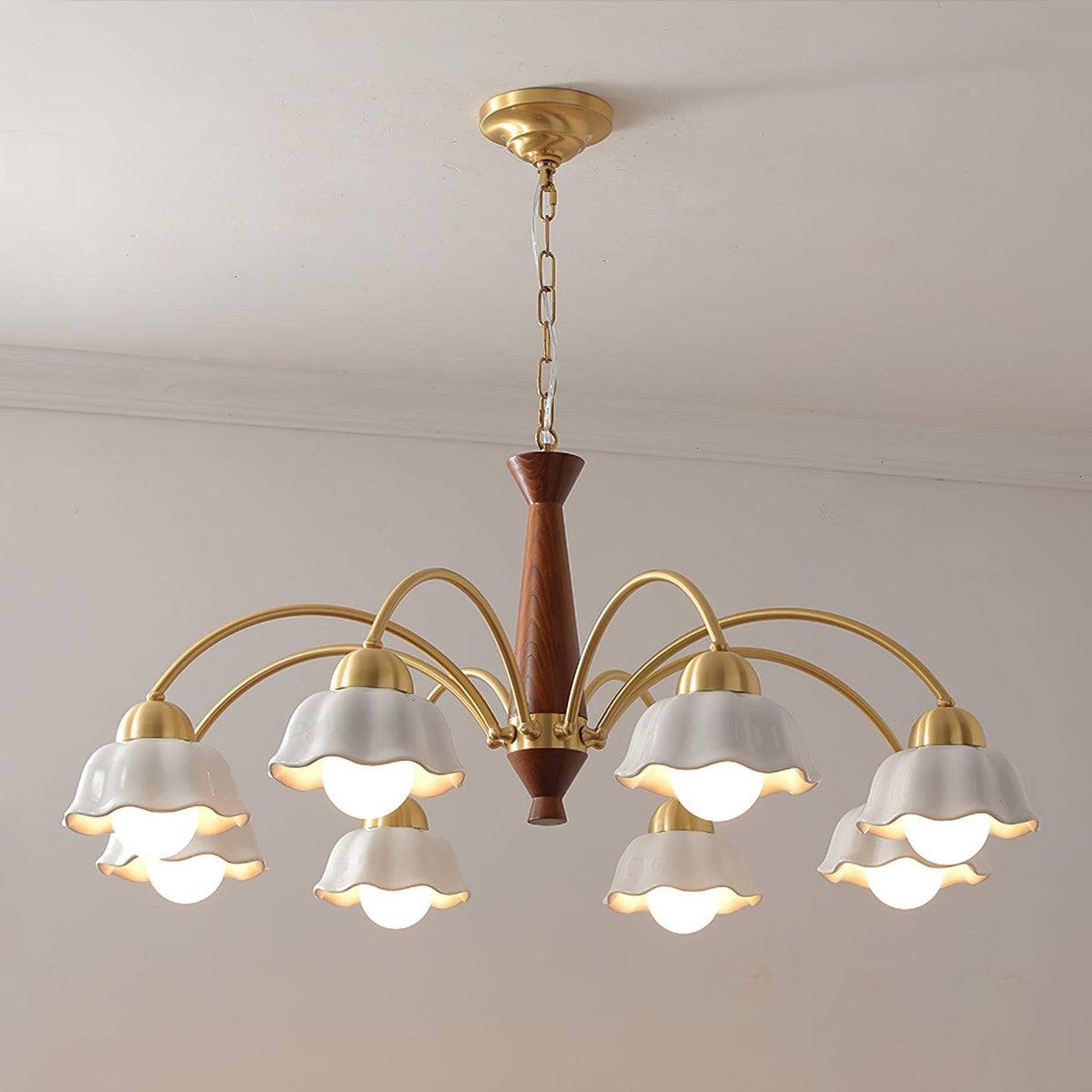 Candelabro d'Oro Svedese Moderno