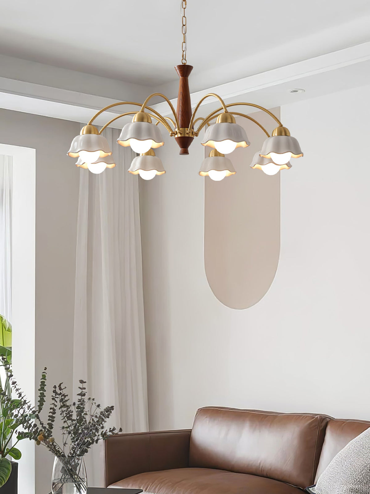 Candelabro d'Oro Svedese Moderno