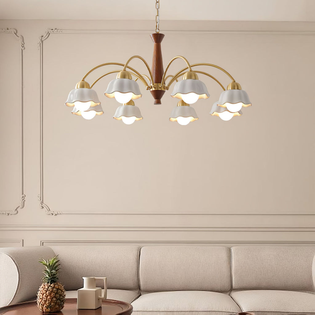 Candelabro d'Oro Svedese Moderno