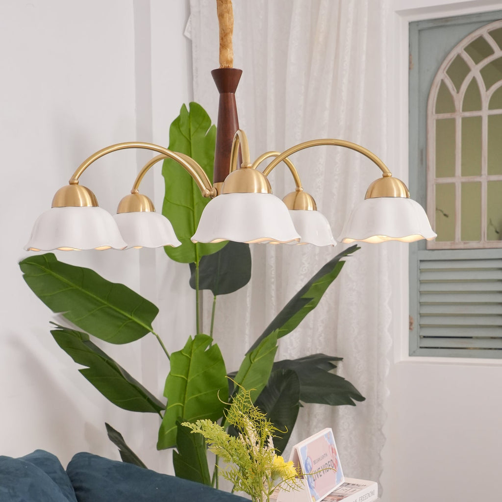 Candelabro d'Oro Svedese Moderno