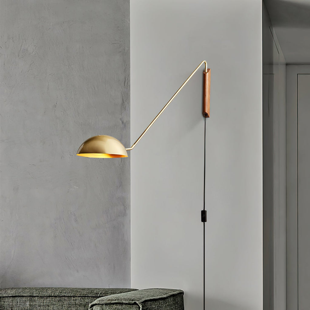Lampada da Parete a Cupola Swing