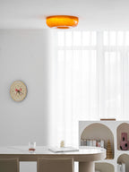 Lampada da soffitto in vetro Swirl