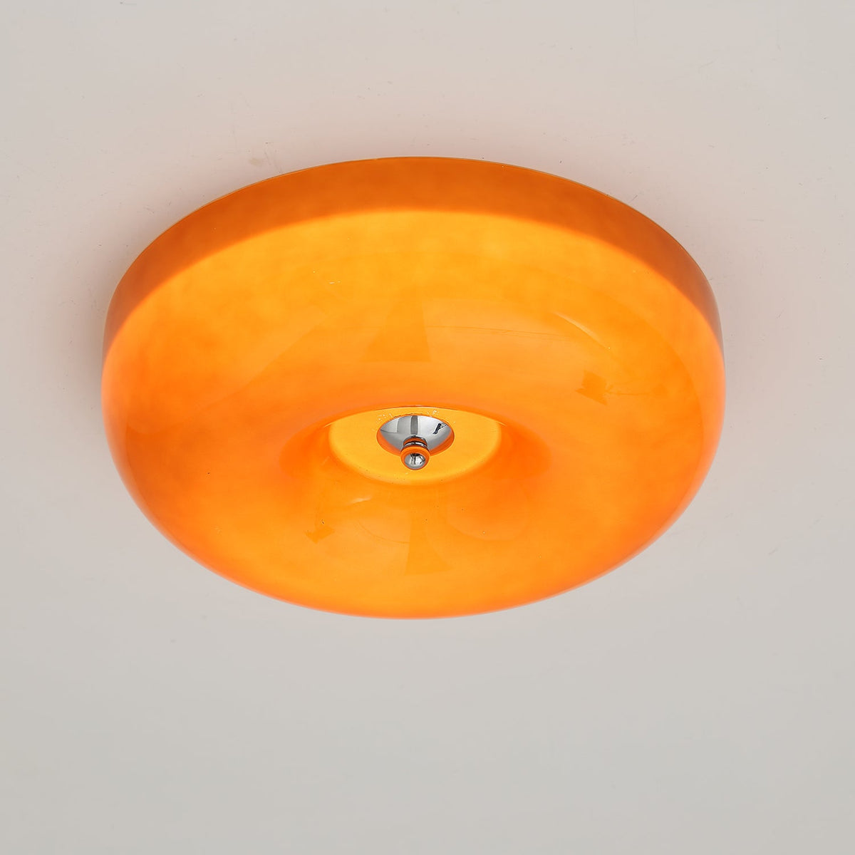 Lampada da soffitto in vetro Swirl