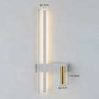 Lampada da Parete LED Girevole con Testa di Lettura Regolabile