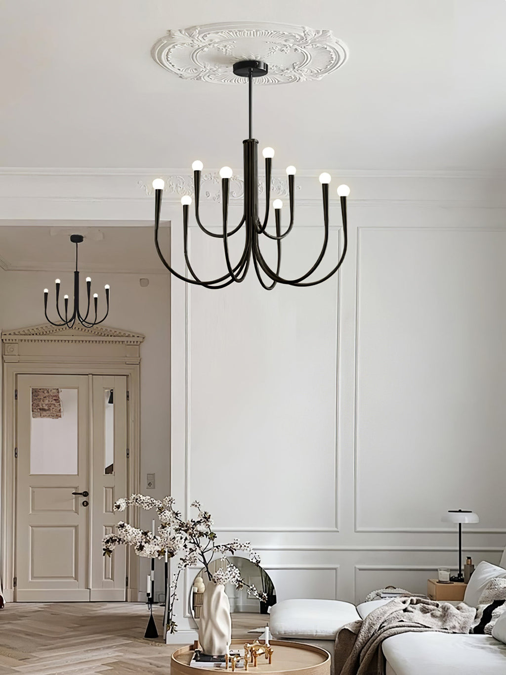 Lampadario Swoop Arm