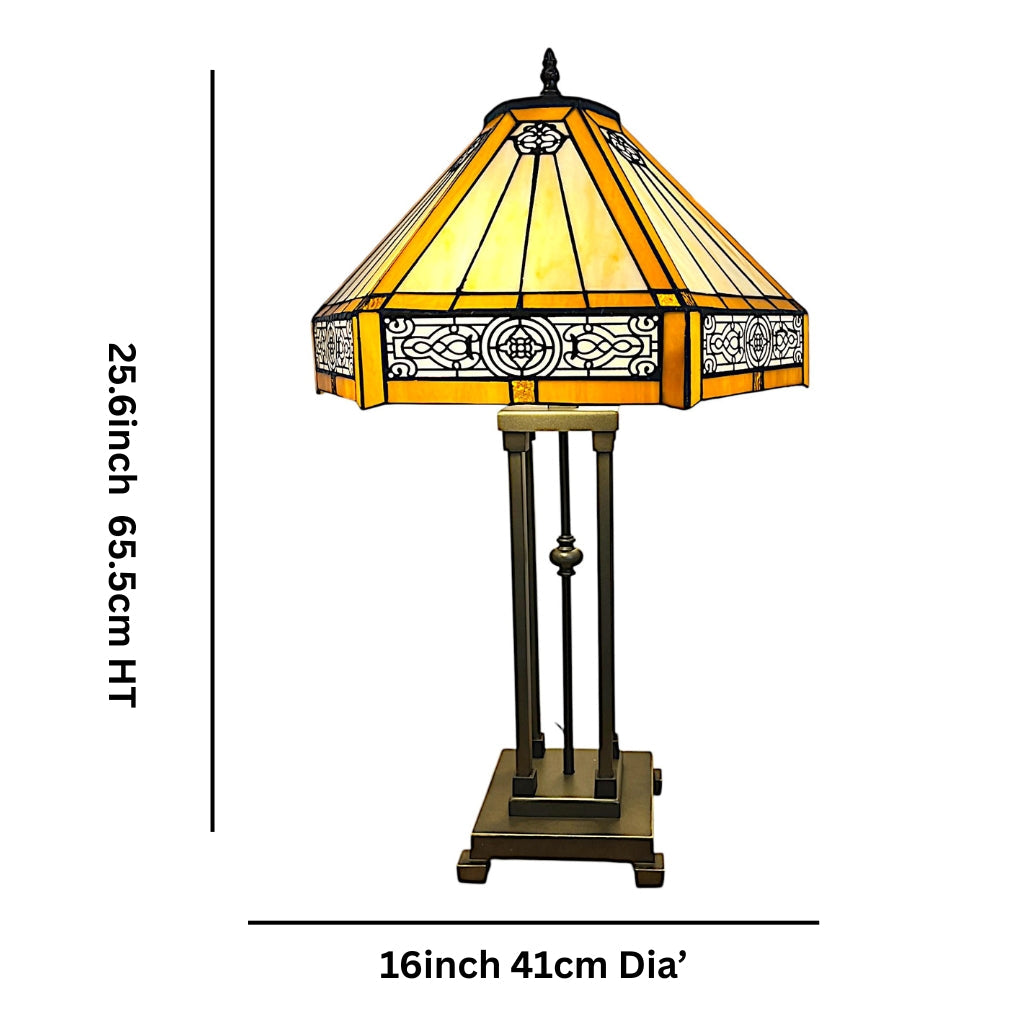 Lampada da Tavolo Tiffany Halcyon