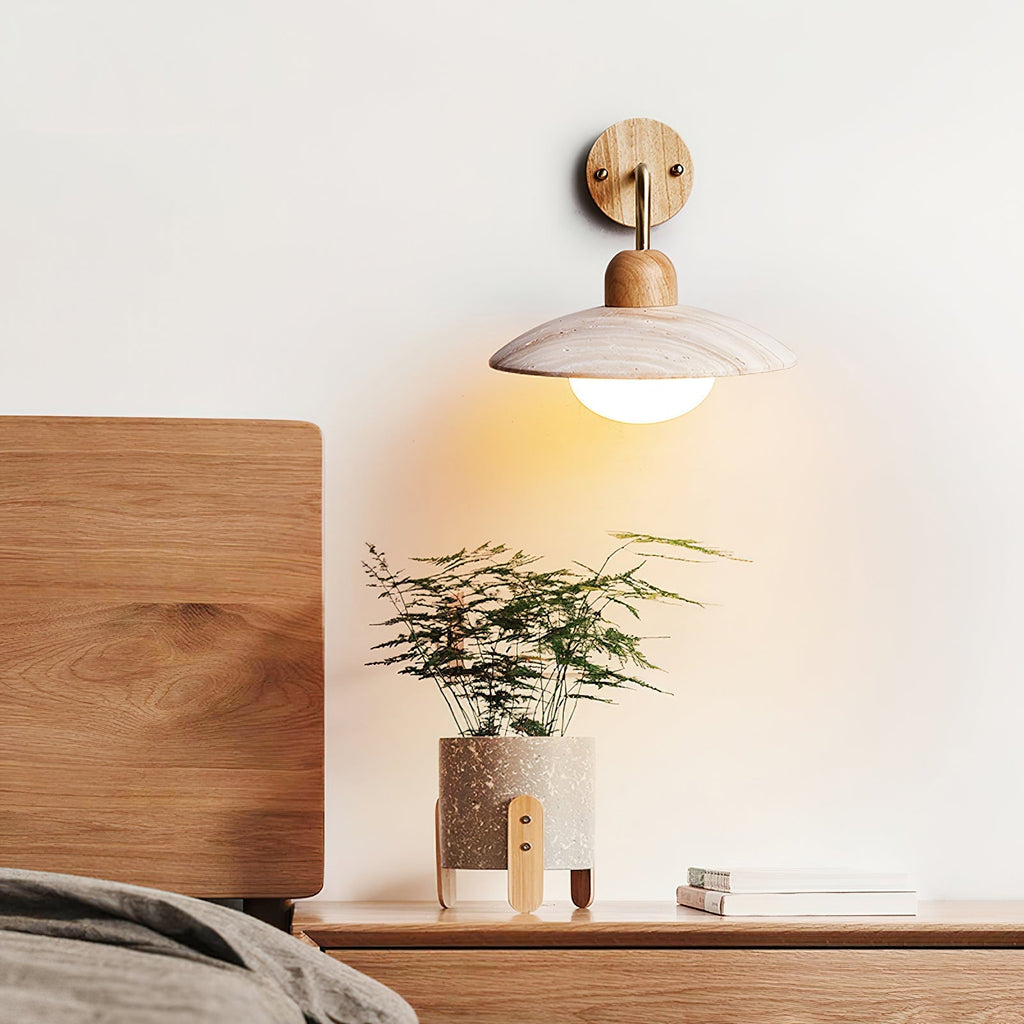 Lampada da Parete Talo – Travertino – Naturale – scandinavo-moderno