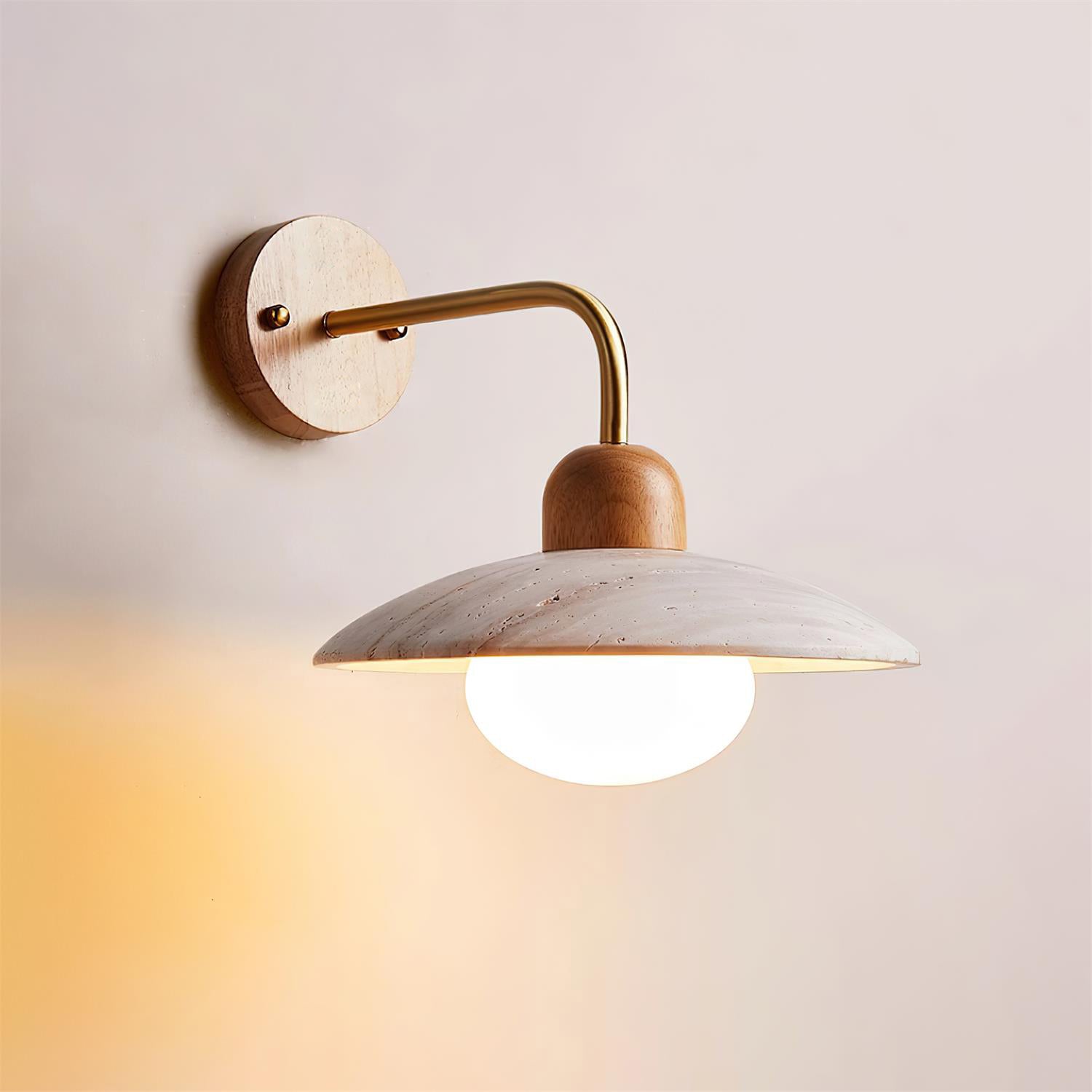 Lampada da Parete Talo – Travertino – Naturale – scandinavo-moderno